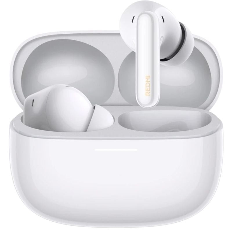 Auriculares bluetooth xiaomi redmi buds 8 pro con estuche de carga/ autonomía 8h/ blancos