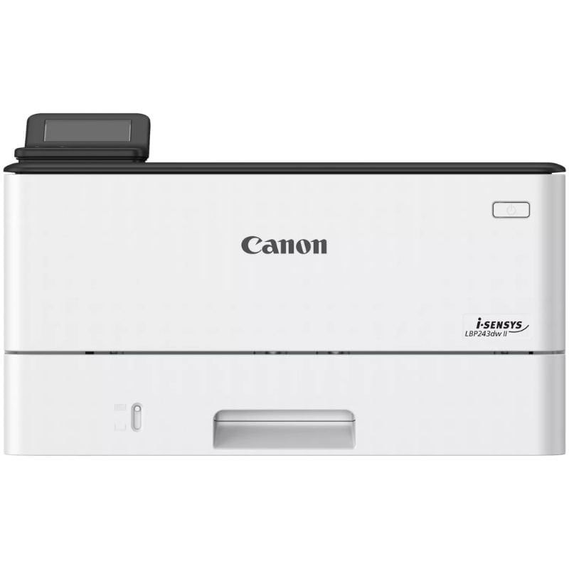 Impresora láser monocromo canon i-sensys lbp243dw ii wifi/ dúplex/ blanca