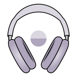Auriculares bluetooth apple airpods max 2 usb-c/ purpura