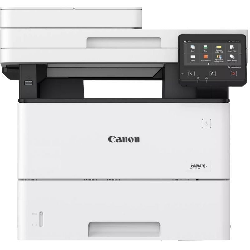 Multifunción láser monocromo canon i-sensys mf552dw wifi/ dúplex/ blanca	