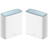Sistema mesh d-link m32-2 eagle pro ai ax3200 3000mbps/ wifi 6/ 2.4ghz 5ghz/ pack de 2