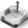 Docking para mac mini usb tipo-c vention thihag/ ranura ssd m.2/ 4xusb/ 1xusb tipo-c/ 1xdisplayport 4k/ 1xlector tarjetas/ 