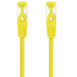 Cable de red rj45 sftp nanocable 10.20.1900-l25-y cat.6a/ lszh/ 25cm/ amarillo