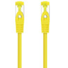 Cable de red rj45 sftp nanocable 10.20.1900-l25-y cat.6a/ lszh/ 25cm/ amarillo