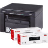 Multifunción láser monocromo canon i-sensys mf3010/ negra