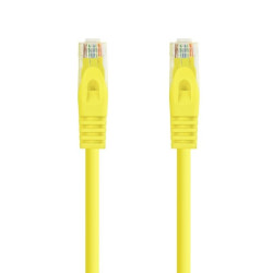 Cable de red rj45 utp nanocable 10.20.1800-l25-y cat.6a/ lszh/ 25cm/ amarillo