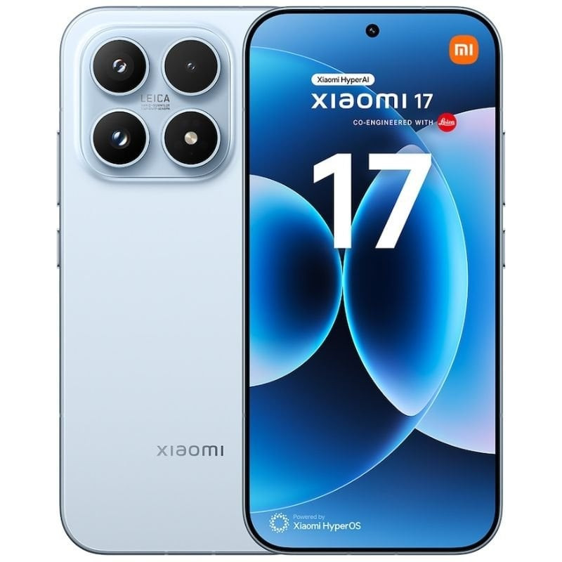 Smartphone xiaomi 17 12gb/ 512gb/ 6.3'/ 5g/ azul