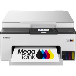 Multifunción recargable canon maxify gx1051 megatank wifi/ dúplex/ blanca