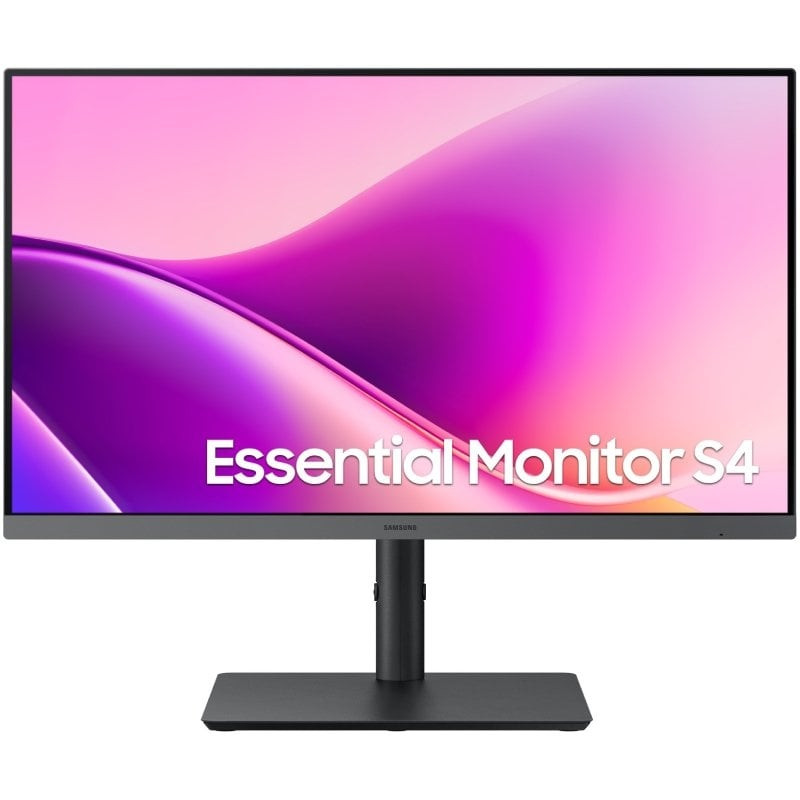 Monitor profesional samsung essential monitor s4 s43uf s27f430uau/ 27'/ full hd/ regulable en altura/ negro