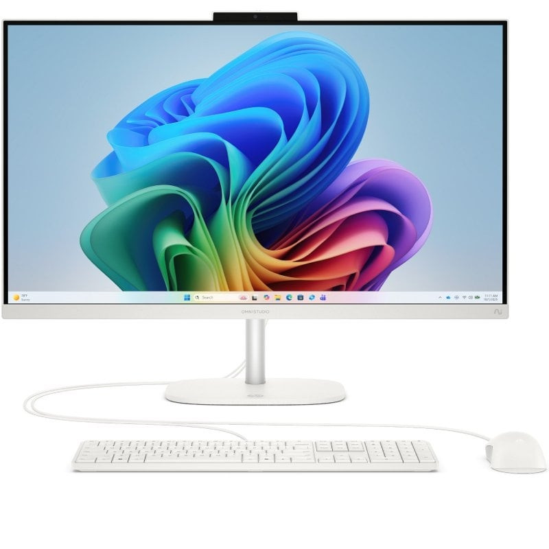 Pc all in one hp omnistudio ng ai pc 27-cw0007ns ryzen ai 5 430/ 32gb/ 1tb ssd/ 27'/ win11