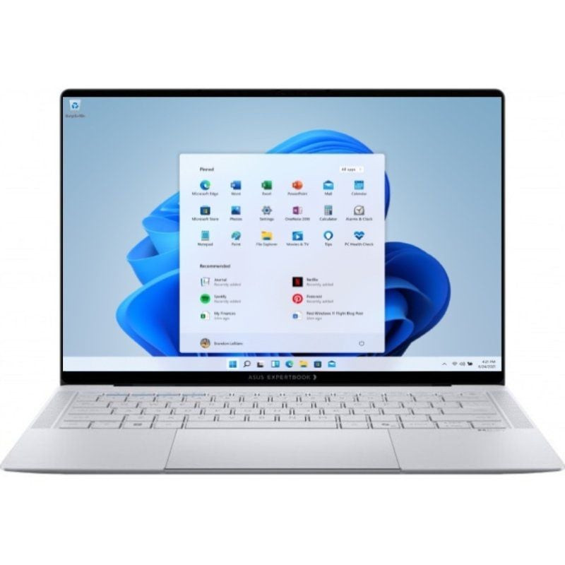 Portátil asus expertbook b9 oled b9406caa-th0301x intel core ultra 7-356h/ 32gb/ 1tb ssd/ 14' táctil/ win11 pro