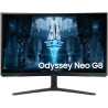 Monitor gaming curvo samsung odyssey neo g8 s32bg850np 32'/ 4k/ 1ms/ 240hz/ va/ regulable en altura/ negro y blanco