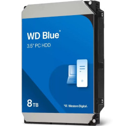 Disco duro western digital wd blue pc desktop hard drive 8tb/ 3.5'/ sata iii/ 256mb