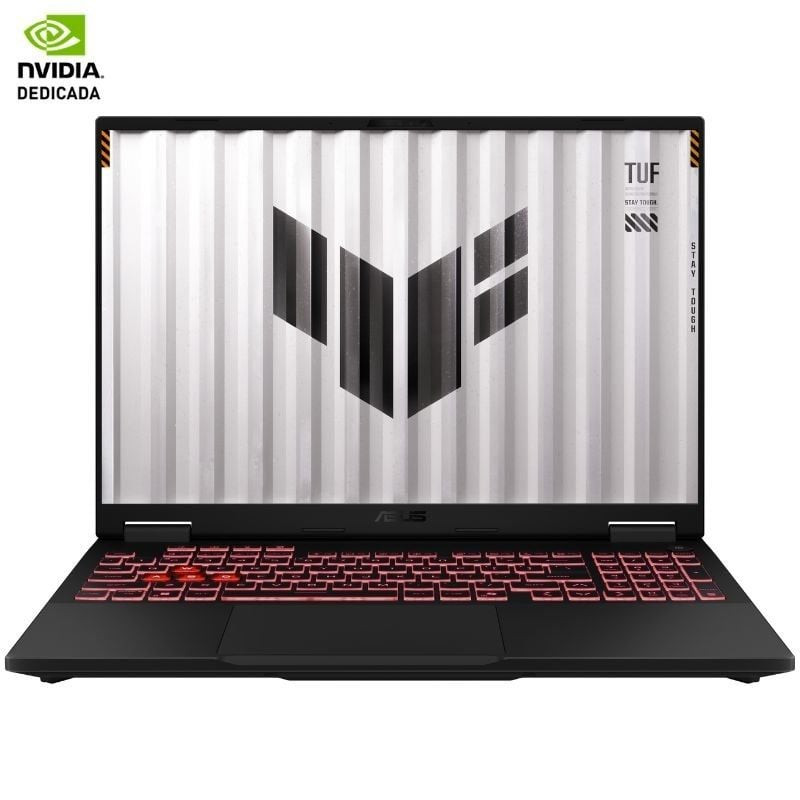 Portátil gaming asus tuf gaming a16 tuf608up-tu163 ryzen 7 260/ 16gb/ 1tb ssd/ geforce rtx 5070/ 16'/ sin sistema operativo