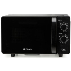 Microondas orbegozo mig 2071 ce/ 700w/ capacidad 20l/ función grill/ negro