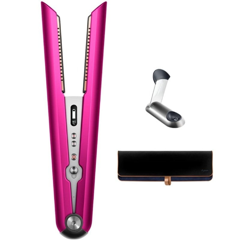 Plancha para el pelo dyson corrale/ rosa