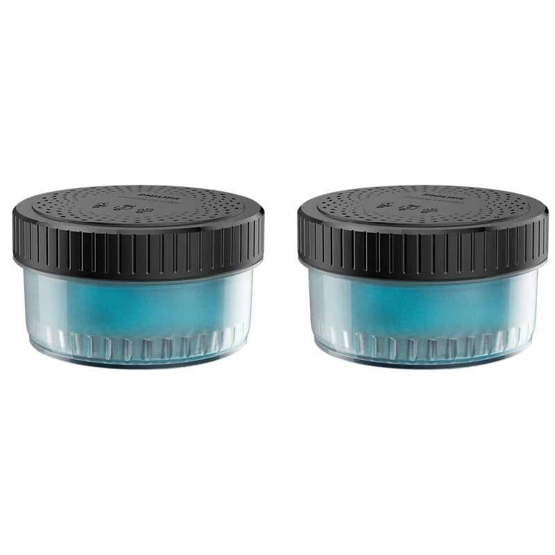 Cartucho de dosis de limpieza rápida philips cc12/50/ para afeitadoras philips/ 2 unidades
