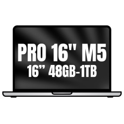 Apple macbook pro 16'/ m5 pro 18-core cpu/ 48gb/ 1tb ssd/ 20-core gpu/ plata