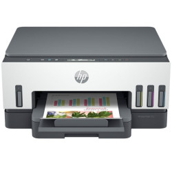 Multifunción recargable hp smart tank 7008/ wifi/ dúplex/ blanca