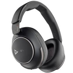 Auriculares inalámbricos poly voyager surround 80 uc usb tipo-c + adaptador usb-c/a/ con micrófono/ bluetooth/ negros