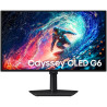 Monitor gaming samsung odyssey oled g6 g61sh s27hg612su 27'/ qhd/ 0.03ms/ 240hz/ qd-oled/ regulable en altura/ negro