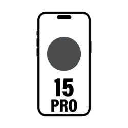 Smartphone apple iphone 15 pro 512gb/ 6.1'/ 5g/ titanio negro