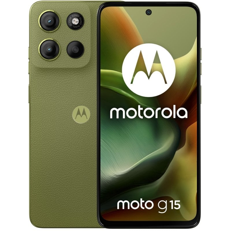 Smartphone motorola moto g15 4g 8gb/ 256gb/ 6.72'/ verde