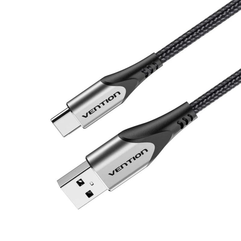 Cable usb 2.0 tipo-c vention codhf/ usb macho - usb tipo-c macho/ hasta 60w/ 480mbps/ 1m/ gris Cable usb 2.0 tipo-c vention codhf/ usb macho - usb tipo-c macho/ hasta 60w/ 480mbps/ 1m/ gris