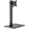 Soporte de mesa para monitor aisens dt34tsr-457/ giratorio/ inclinable/ hasta 12kg