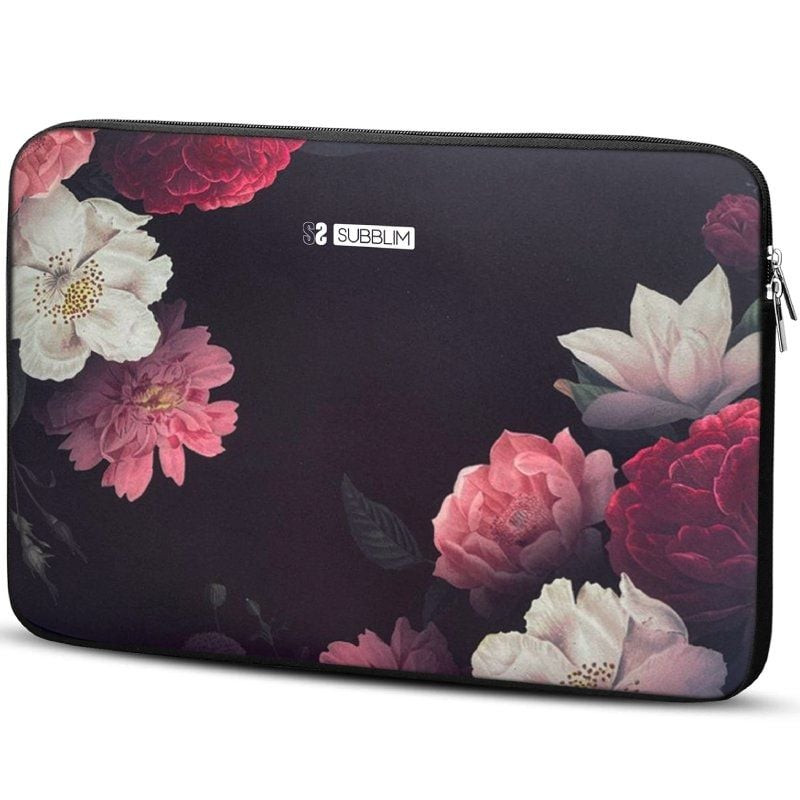 Funda subblim trendy sleeve neo flowers para portátiles hasta 15.6'