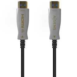 Cable hdmi 2.0 aoc 4k aisens a148-0700/ hdmi macho - hdmi macho/ 150m/ negro