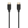 Cable hdmi 2.0 4k ccs aisens a120-0728/ hdmi macho - hdmi macho/ hasta 10w/ 2250mbps/ 50cm/ negro
