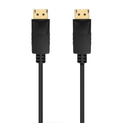 Cable displayport 1.2 ccs 4k aisens a124-0738/ displayport macho - displayport macho/ hasta 5w/ 2300mbps/ 1m/ negro