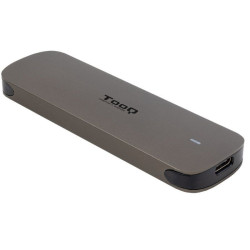 Caja externa para disco ssd m.2 tooq tqe-2202br/ usb 3.1 gen2/ sin tornillos