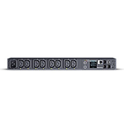 Unidad de distribución para alimentación cyberpower pdu41005/ 16a/ 8x iec c13/ formato rack 1u