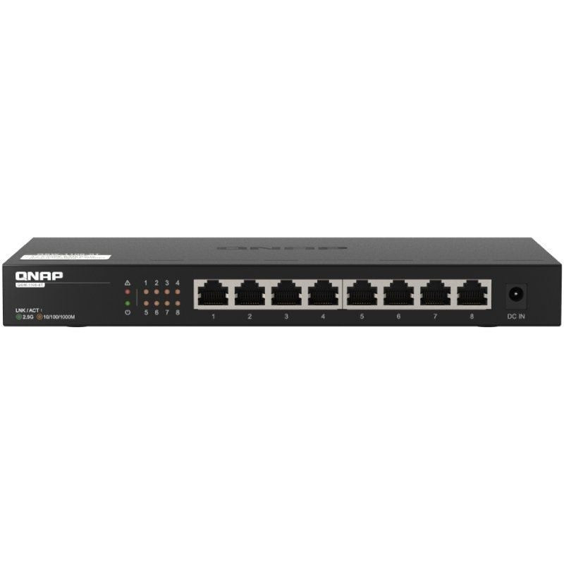 Switch qnap qsw-1108-8t 8 puertos/ rj-45 10/100/1000/2.5gbase Switch qnap qsw-1108-8t 8 puertos/ rj-45 10/100/1000/2.5gbase