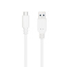 Cable usb 3.1 nanocable 10.01.4002-w/ usb tipo-c macho - usb macho/ 2m/ blanco