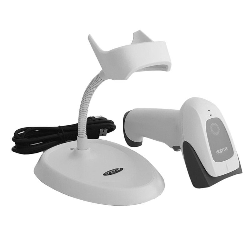 Lector de código de barras 2d-qr approx appls22wh/ usb Lector de código de barras 2d-qr approx appls22wh/ usb