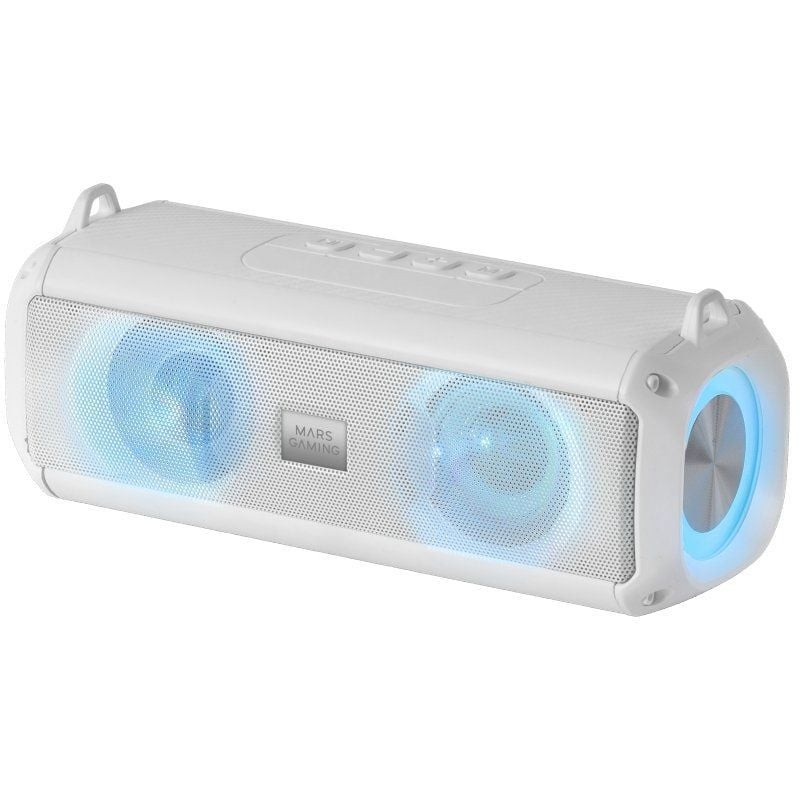 Altavoz portátil / barra de sonido con bluetooth mars gaming msb-xt/ 20w/ 2.0/ blanca Altavoz portátil / barra de sonido con bluetooth mars gaming msb-xt/ 20w/ 2.0/ blanca