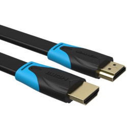 Cable hdmi 2.0 4k vention vaa-b02-l200/ hdmi macho - hdmi macho/ 2m/ negro