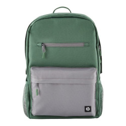 Mochila hp 7j595aa campus para portátiles hasta 15.6'/ verde y gris