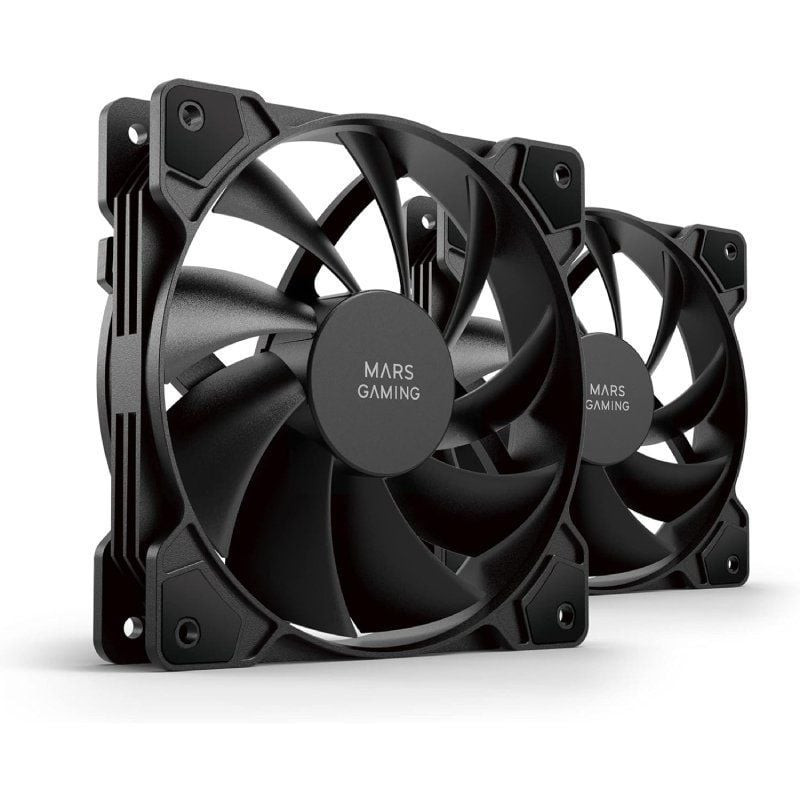 Pack 2 ventiladores mars gaming mf-prox2/ 12cm Pack 2 ventiladores mars gaming mf-prox2/ 12cm