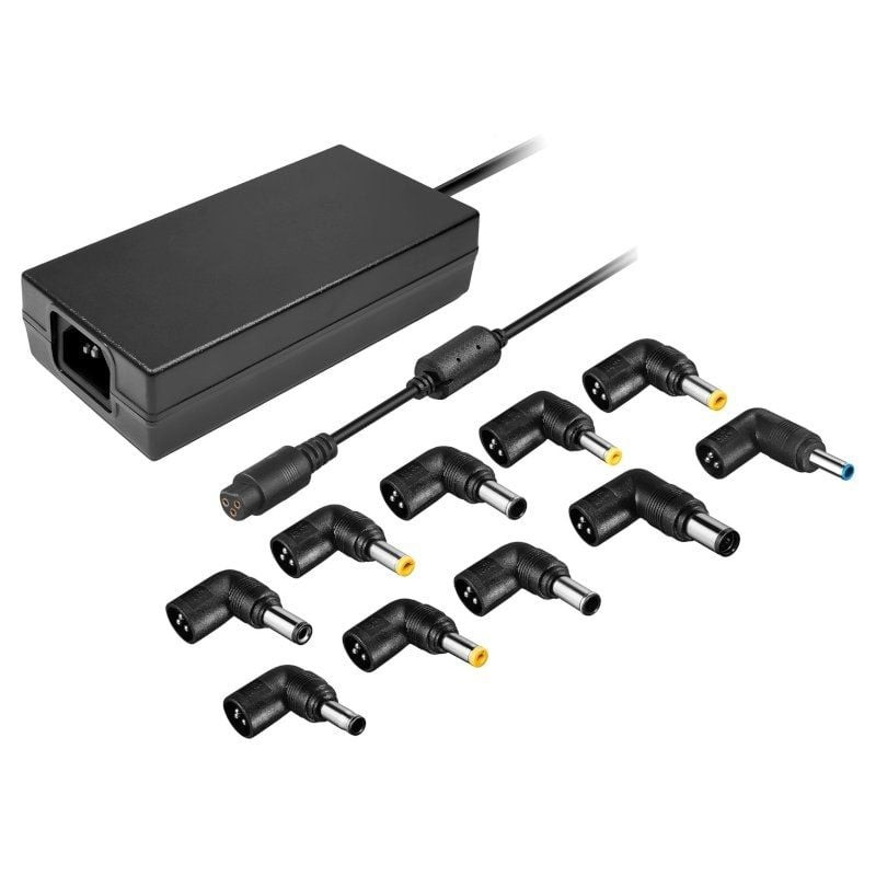 Cargador de portátil leotec notebook/ 120w/ automático/ 10 conectores/ voltaje 12-20v Cargador de portátil leotec notebook/ 120w/ automático/ 10 conectores/ voltaje 12-20v