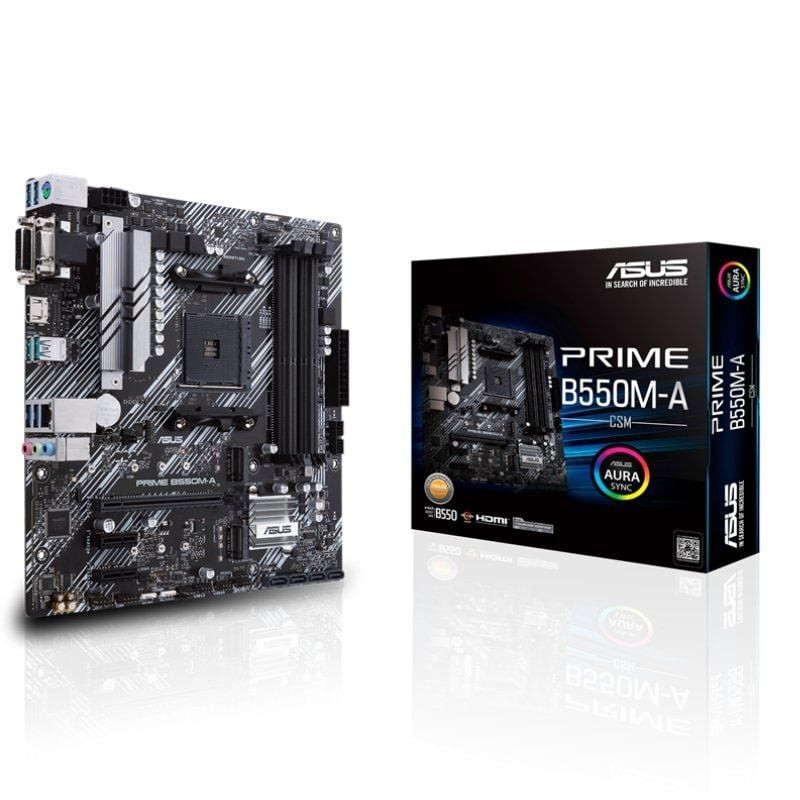 Placa base asus prime b550m-a/csm socket am4/ micro atx Placa base asus prime b550m-a/csm socket am4/ micro atx