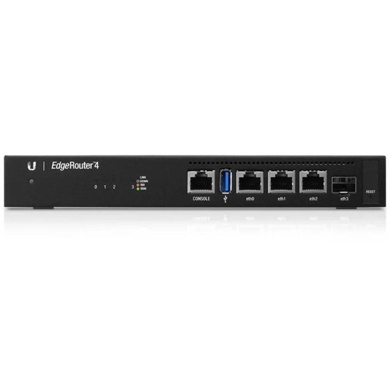 Router ubiquiti edgerouter 4/ 4 puertos/ rj45 gigabit 10/100/1000/ sfp Router ubiquiti edgerouter 4/ 4 puertos/ rj45 gigabit 10/100/1000/ sfp