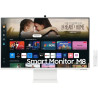 Smart monitor samsung m8 s32dm801uu 32'/ 4k/ multimedia/ regulable en altura/ smart tv/ webcam/ blanco