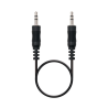 Cable estéreo nanocable 10.24.0101/ jack 3.5 macho - jack 3.5 macho/ 1.5m
