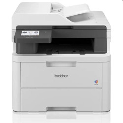 Multifunción láser led color brother mfc-l3740cdwe wifi/ fax/ dúplex/ blanca