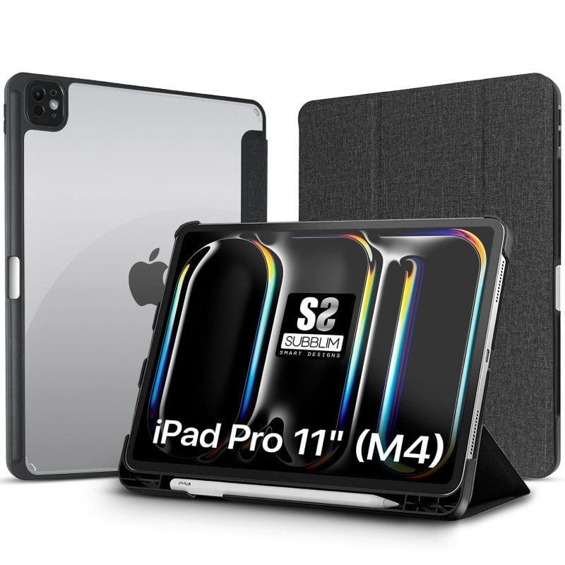 Funda subblim clear shock case para ipad pro 11' 2024 m4/ negra Funda subblim clear shock case para ipad pro 11' 2024 m4/ negra