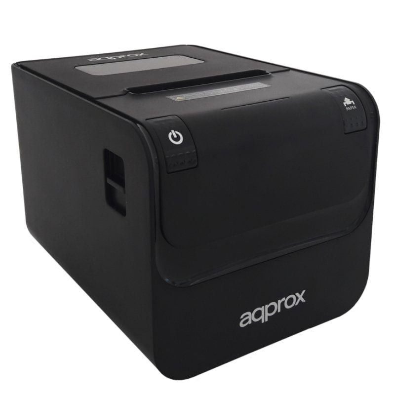 Impresora de tickets approx apppos80usb+wifi/ térmica/ ancho papel 80 y 58mm/ usb-wifi-rj11/ negra Impresora de tickets approx apppos80usb+wifi/ térmica/ ancho papel 80 y 58mm/ usb-wifi-rj11/ negra